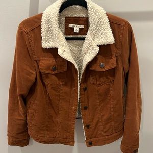 Women’s brown courdory jacket